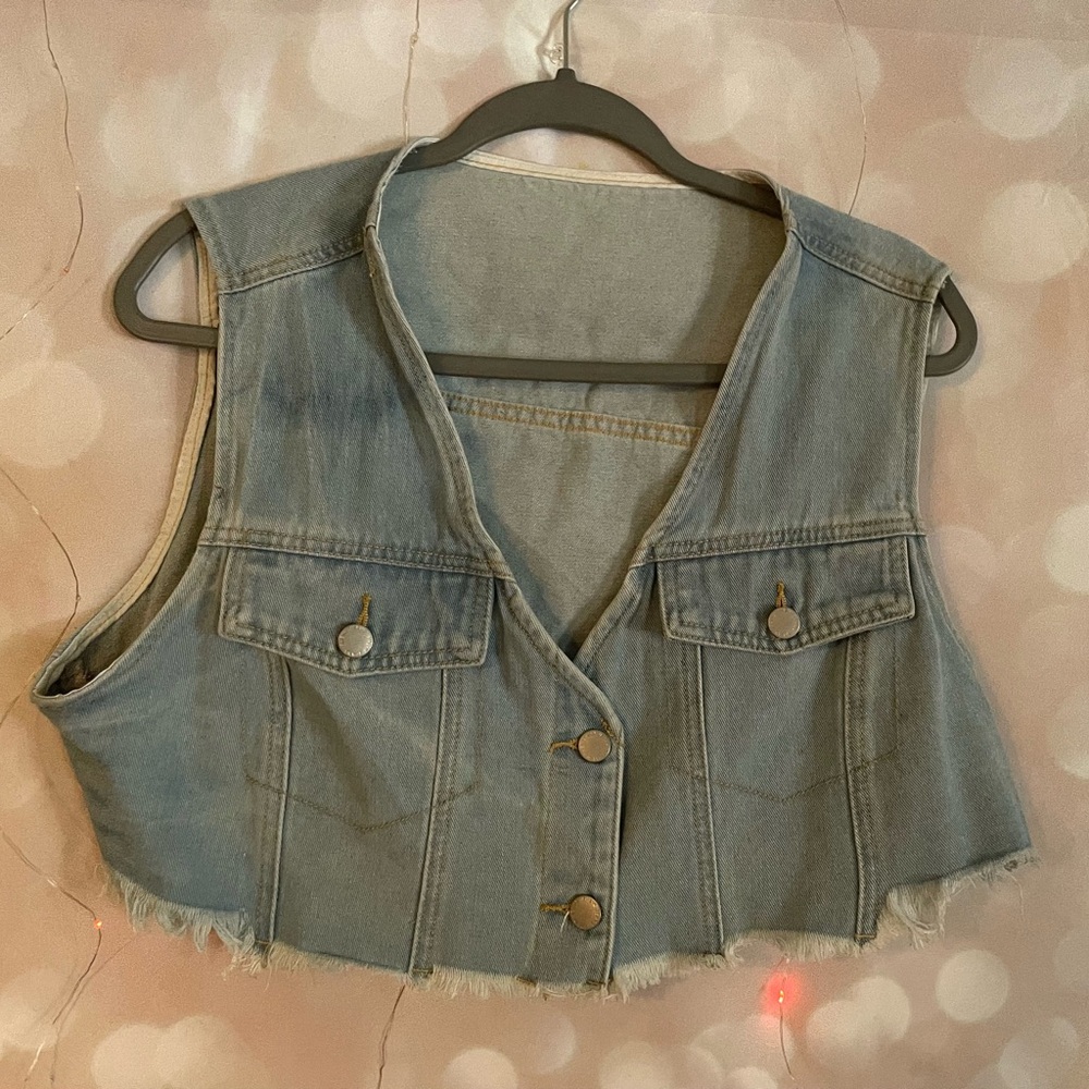 Stylish Denim Vest
